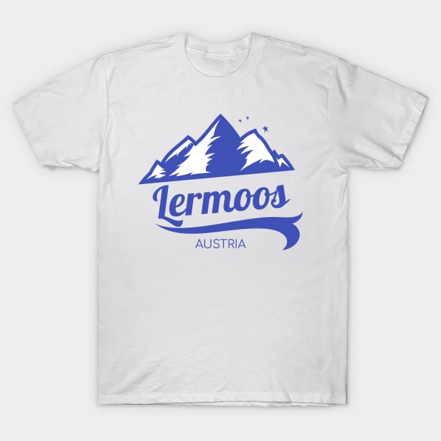 Lermoos ski - Austria T-Shirt by MasterClassic